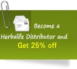 How can you beccome a Herbalife distributor?
