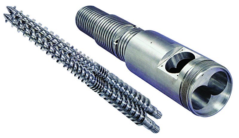 Conical Twin Screw & Barrel