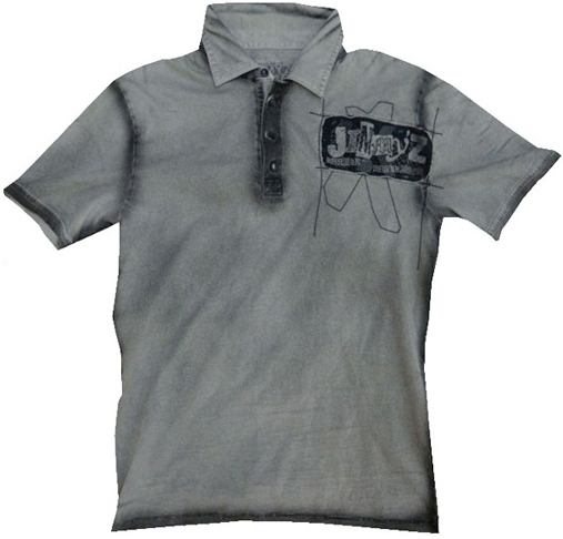 over dyed  polo