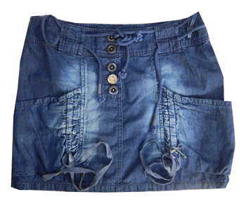 Denim skirt