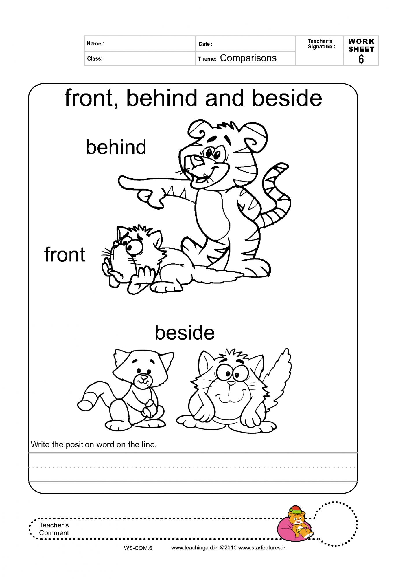 Free Basic Concepts Worksheets