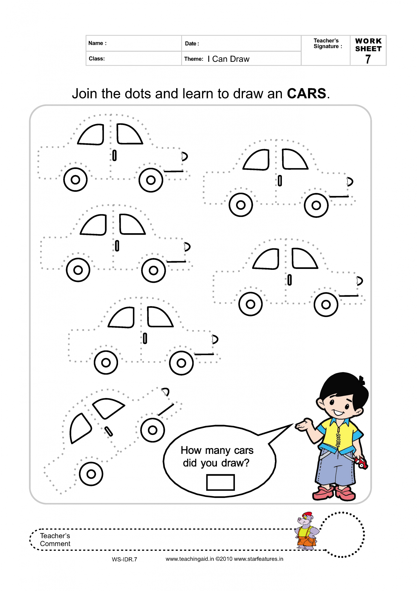 Preschool Basic Concepts Worksheets