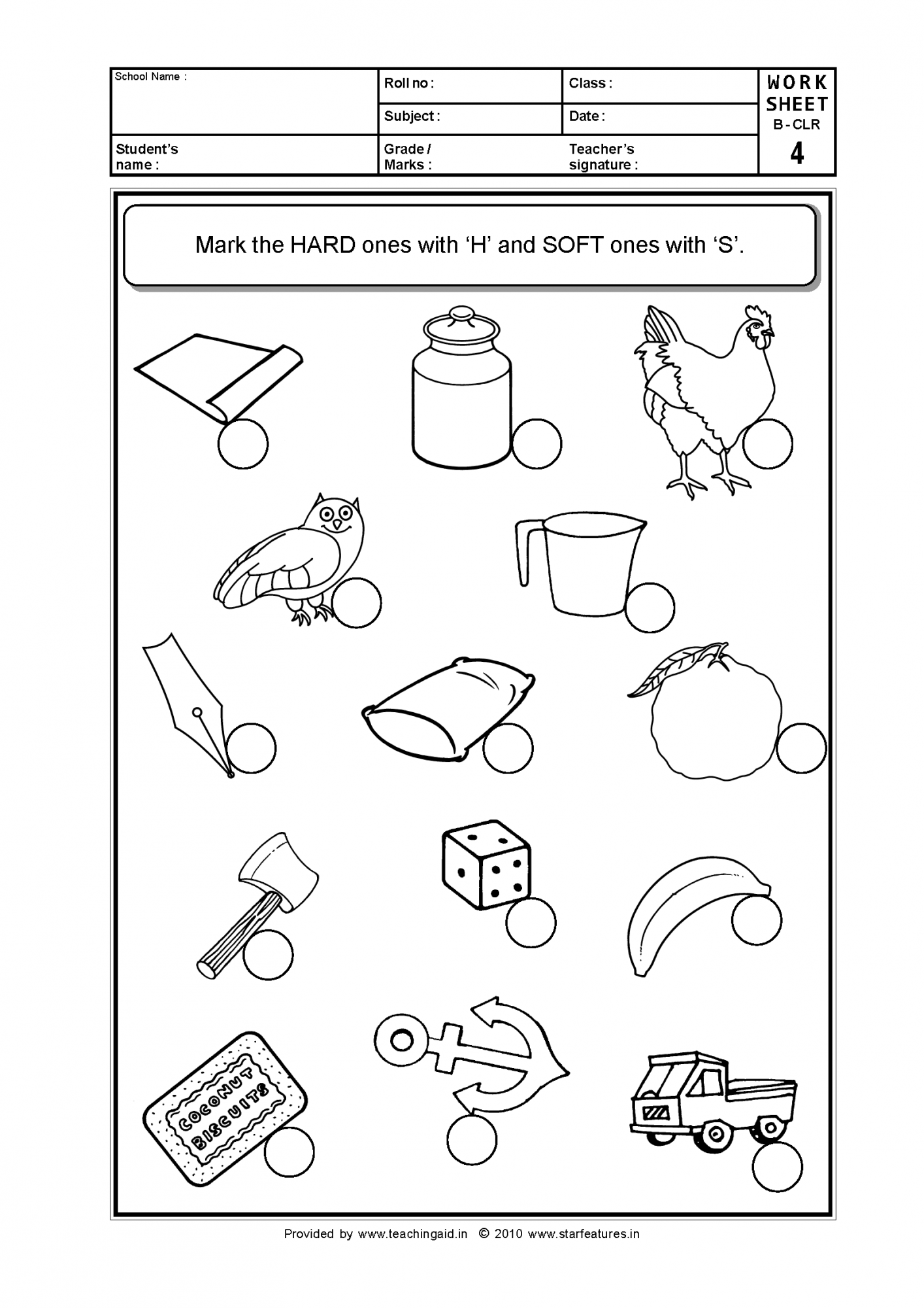 Free Basic Concepts Worksheets